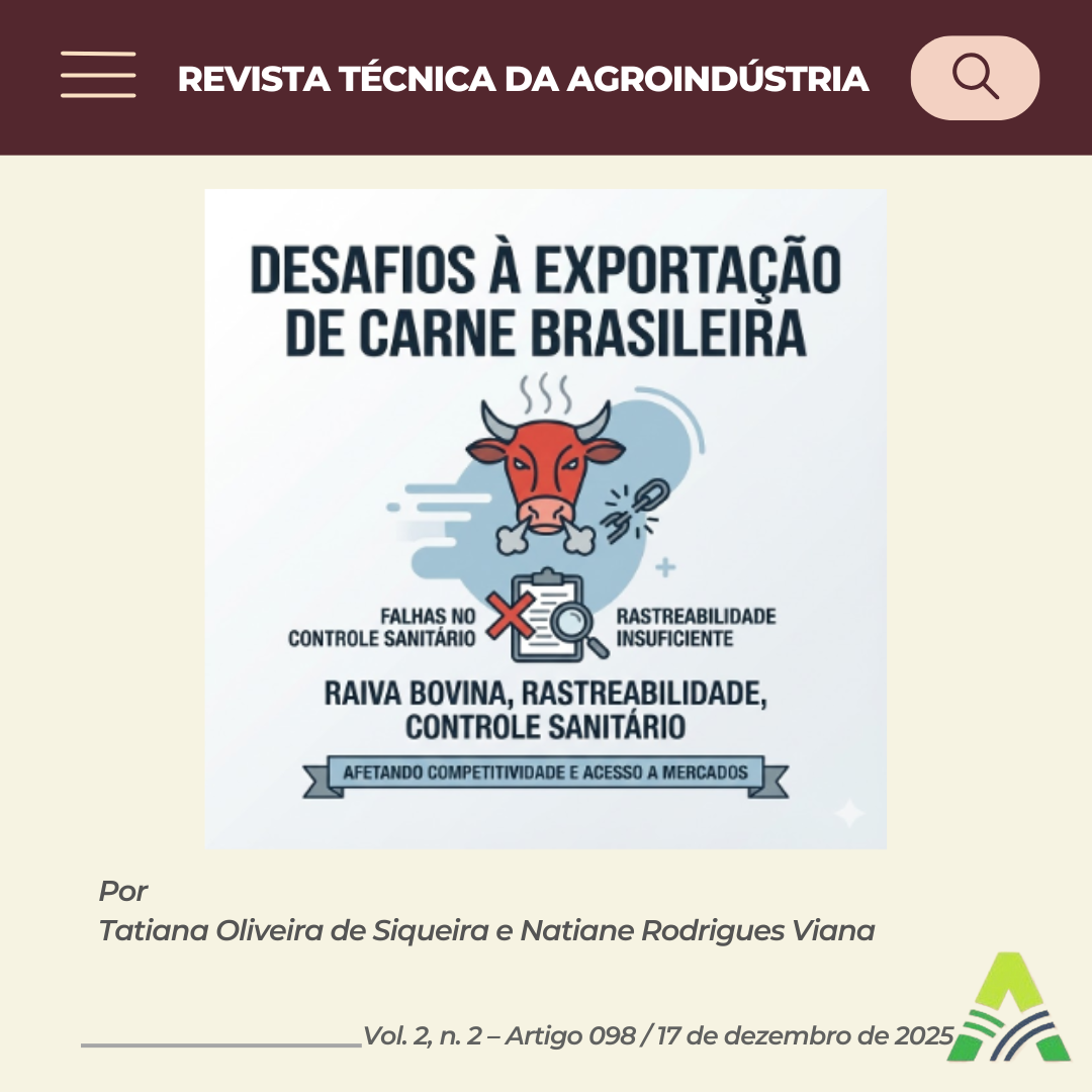 RAIVA BOVINA E BARREIRAS SANITÁRIAS: IMPACTOS E DESAFIOS PARA A EXPORTAÇÃO BRASILEIRA DE CARNE